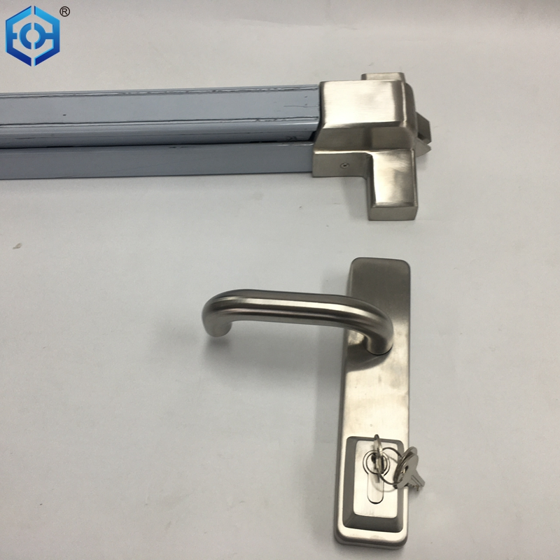 UL Listed Fired Rated Door Push Bar Rod Panic Exit Device