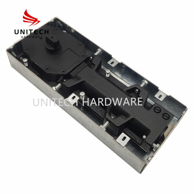 SS304 Hydraulic Glass Door Fitting Floor Spring Door Closer