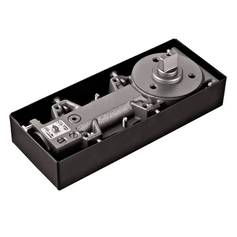 SS304 Hydraulic Glass Door Fitting Floor Spring Door Closer