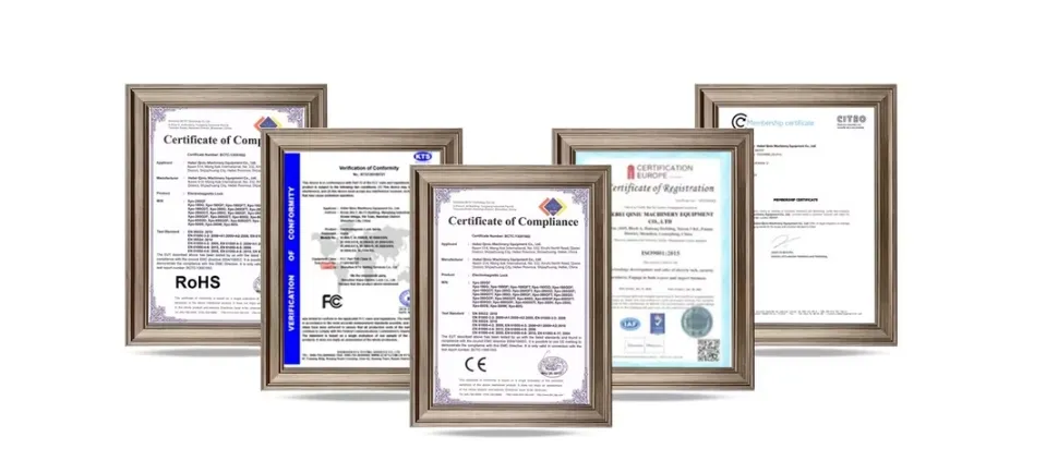 Certifications Display