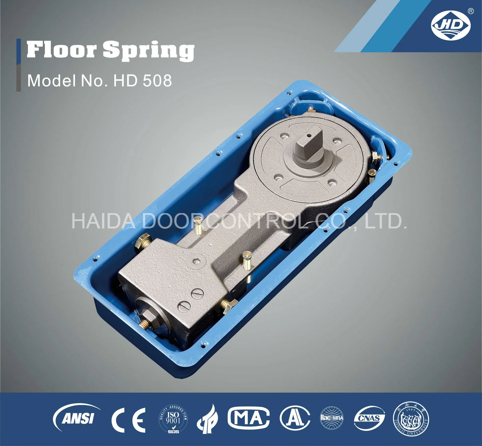 Ce Standard Fire Proof Hydraulic Floor Spring /Floor Door Closer HD 508