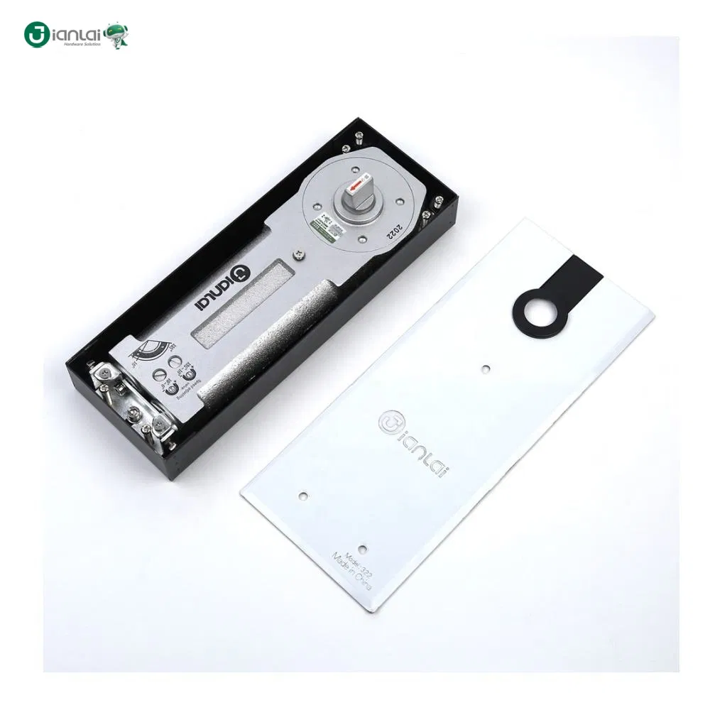 Concealed Bottom Glass Door Closer Adjustable Hydraulic Floor Spring