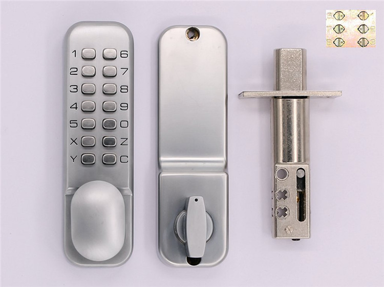 Zinc Alloy Mechanical Dimple Lock Combination Door Lock