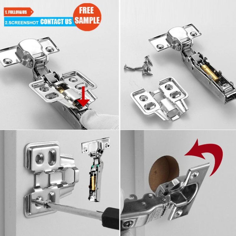 Furniture Accessories Kitchen Cabinet Hardware Hydraulic 3D Soft Close Hinge