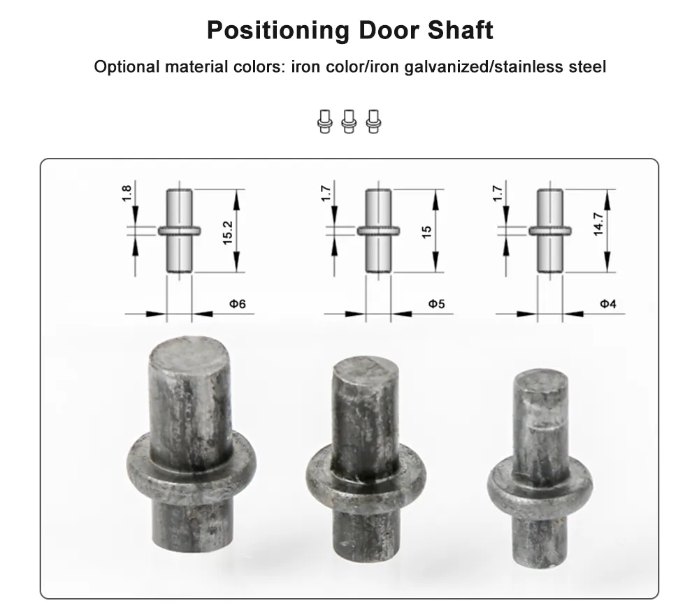 Spring Plunger Latch Hinge