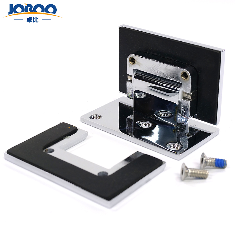 Bathroom Accessories Frameless Shower Room Door Stainless Steel 304 Clamp Fitting Factory Glass Clamps Hardware Price Sanitary Ware Closing Brass Pivot Hinge