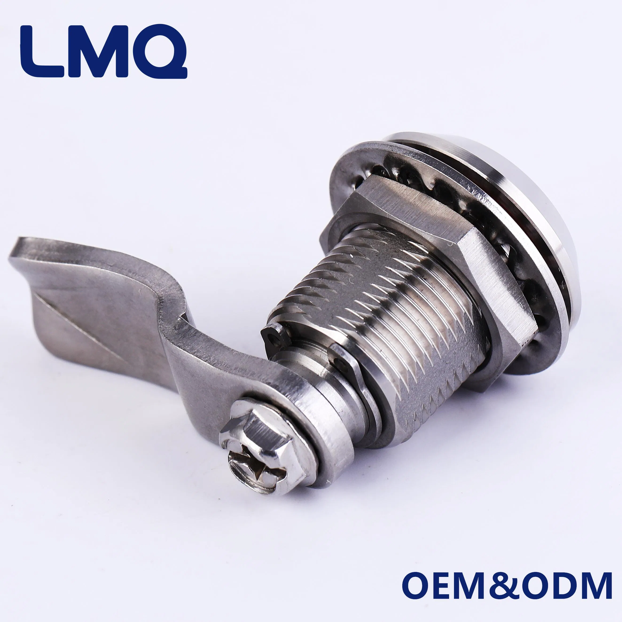 SUS316 Stainless Steel Triangular/Quarter Double Bit Adjustable Grip Range Cam Lock Quarter Turn Can Compression Latch for Electric Panel Door Lock