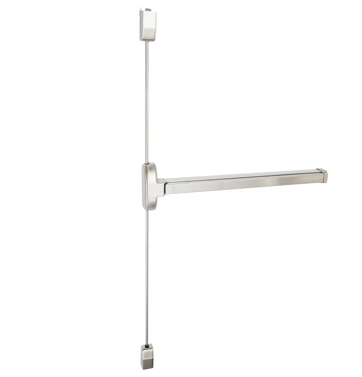 Dortec Double Steel Door Vertical Panic Exit Device with Dogging