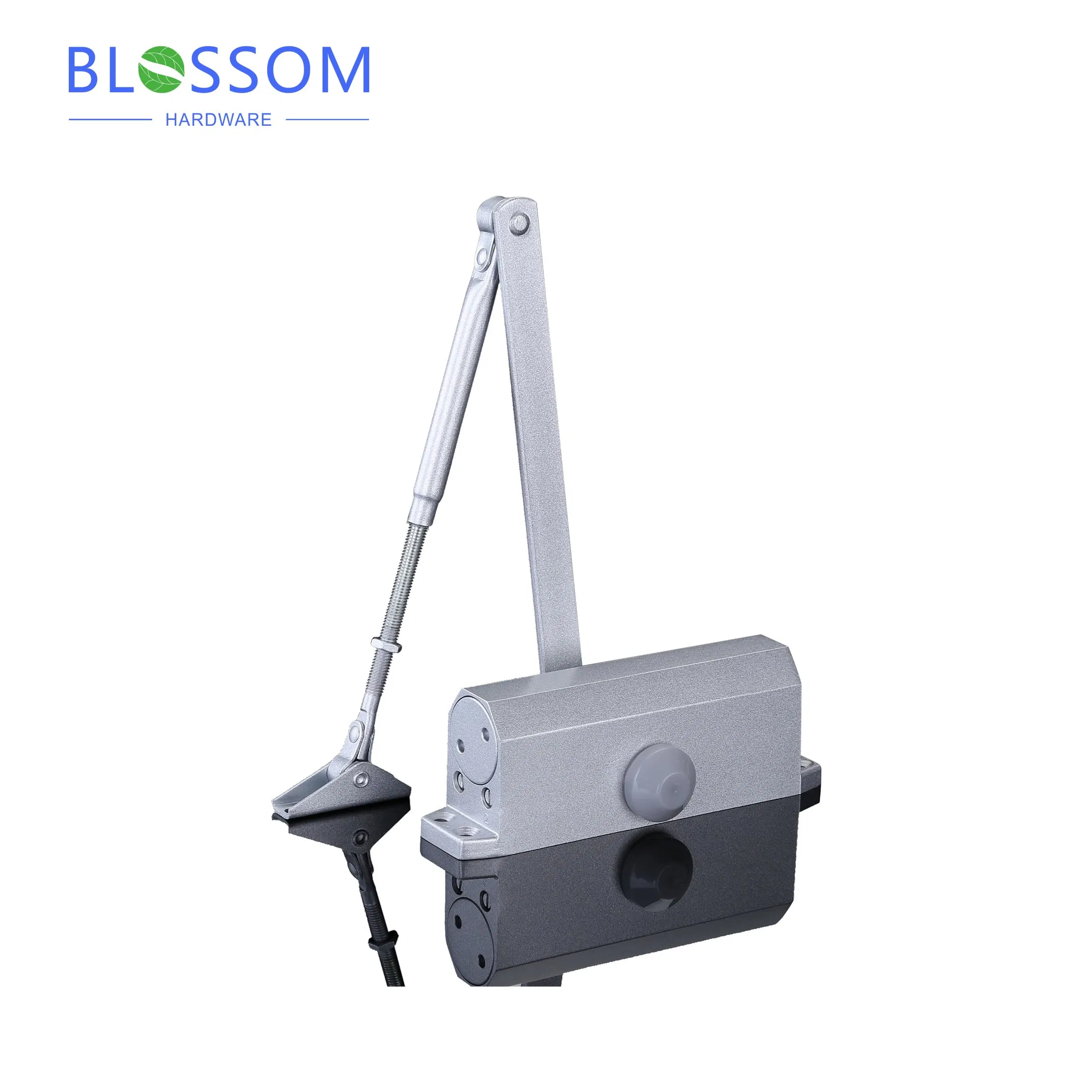 Aluminium Adjustable Door Stop Function Concealed Overhead Door Closer Hydraulic