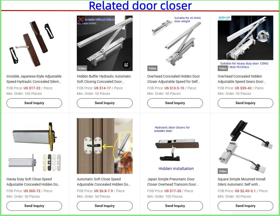Adjustable Speed Door Closer