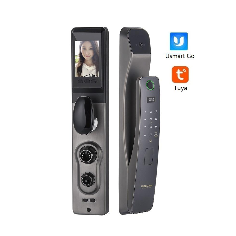 Electronic Smart Door Lock with Visible Camera Functionality