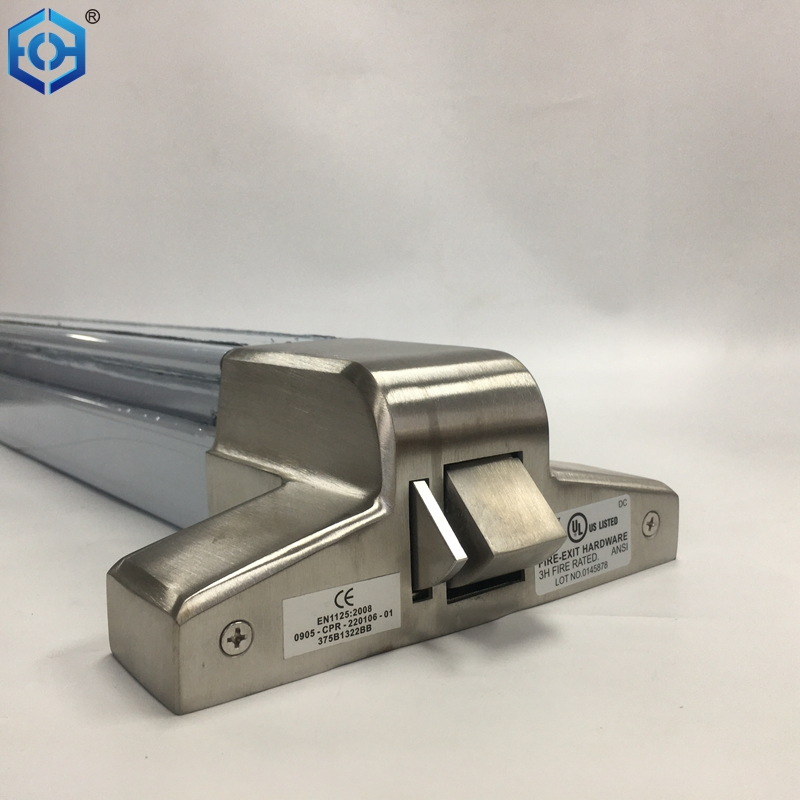 UL Listed Fired Rated Door Push Bar Rod Panic Exit Device