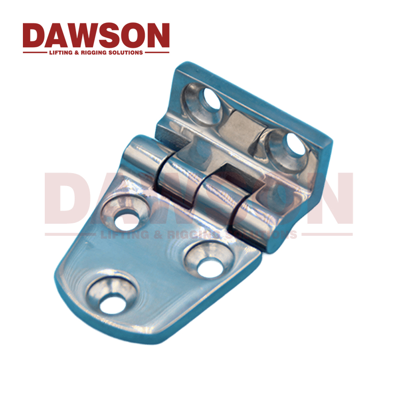 Dawson Hinge Stainless Steel 316 Boat Parts Marine Grade Door Strap Hatch Butt Hinge with Six Holes Marine Hardware