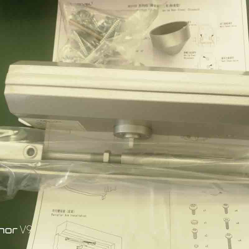 Casting Aluminum Sand Silver Professional Design Hydraulic Auto Door Closer