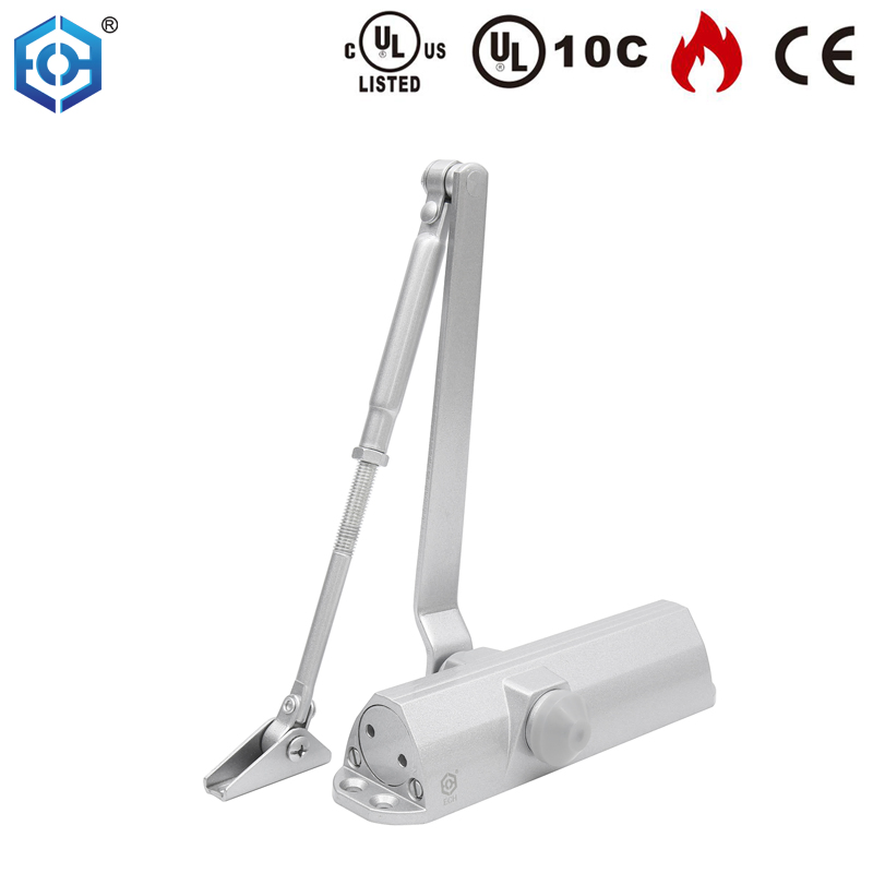 Factory Price Aluminum Automatic Door Closer Hold Open Spring Hydraulic Door Closer