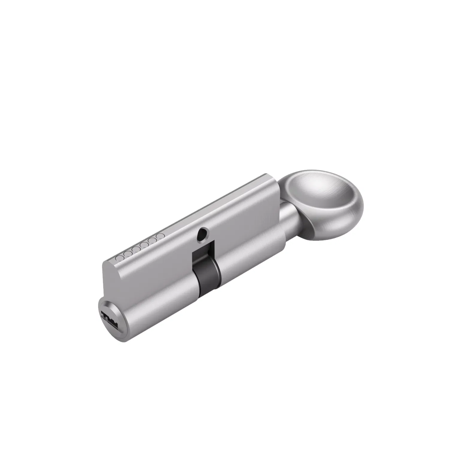 Black Triangle-Shaped Knob Zinc Alloy/ Brass/Aluminum Door Cylinder China Factory Manufacturer for Interior Door Lock and Security Hardware