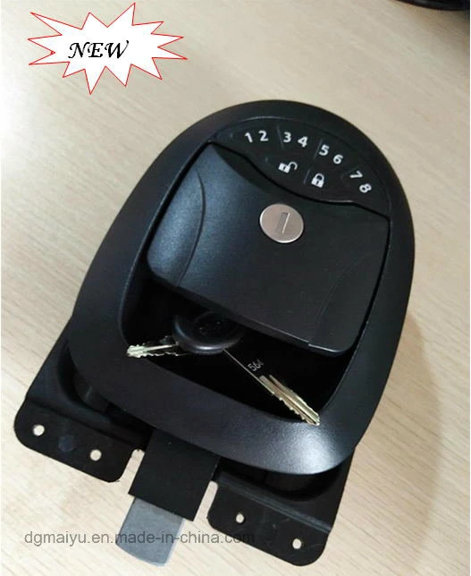 Two Eagles Car Door Lock, Electronic Coded Car Lock with Remote Control, Password Function and Keys for RV, Storage Cabinet, Mechanical Truck and etc.