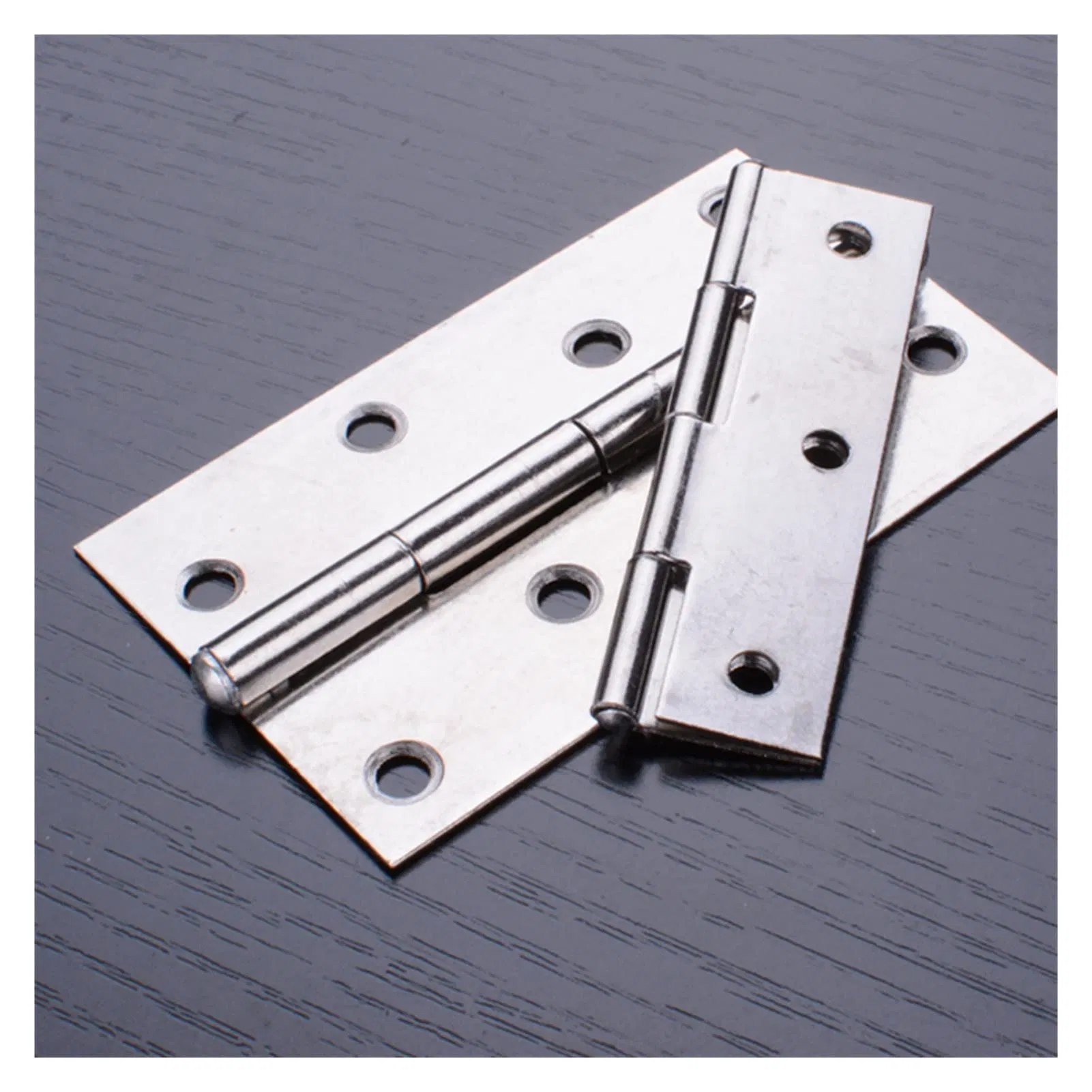 Customized Ss201 304 Iron Metal Polished Spring Door Stainless Steel Hinge for Wooden Door