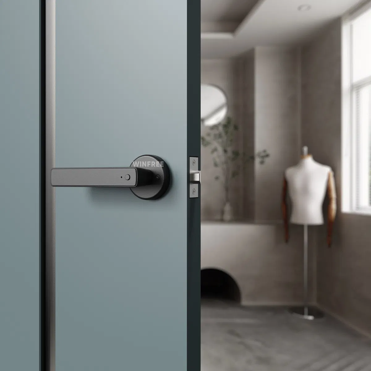 Tuya Remote Control Home Interior Fingerprint Electronic Smart Home Digital Door Lock