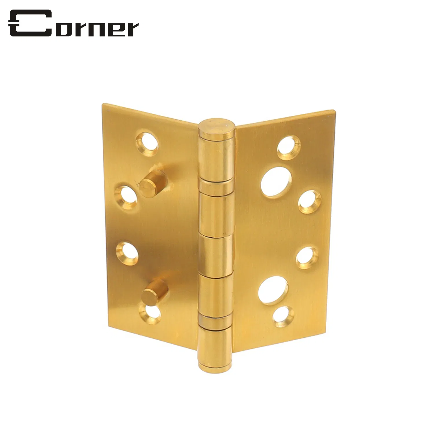 Stainless Steel PVD Security Butt Ball Bearing 443 Removable Pin Wooden Door Hinge