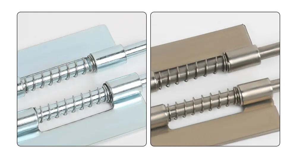 Spring Plunger Latch Hinge