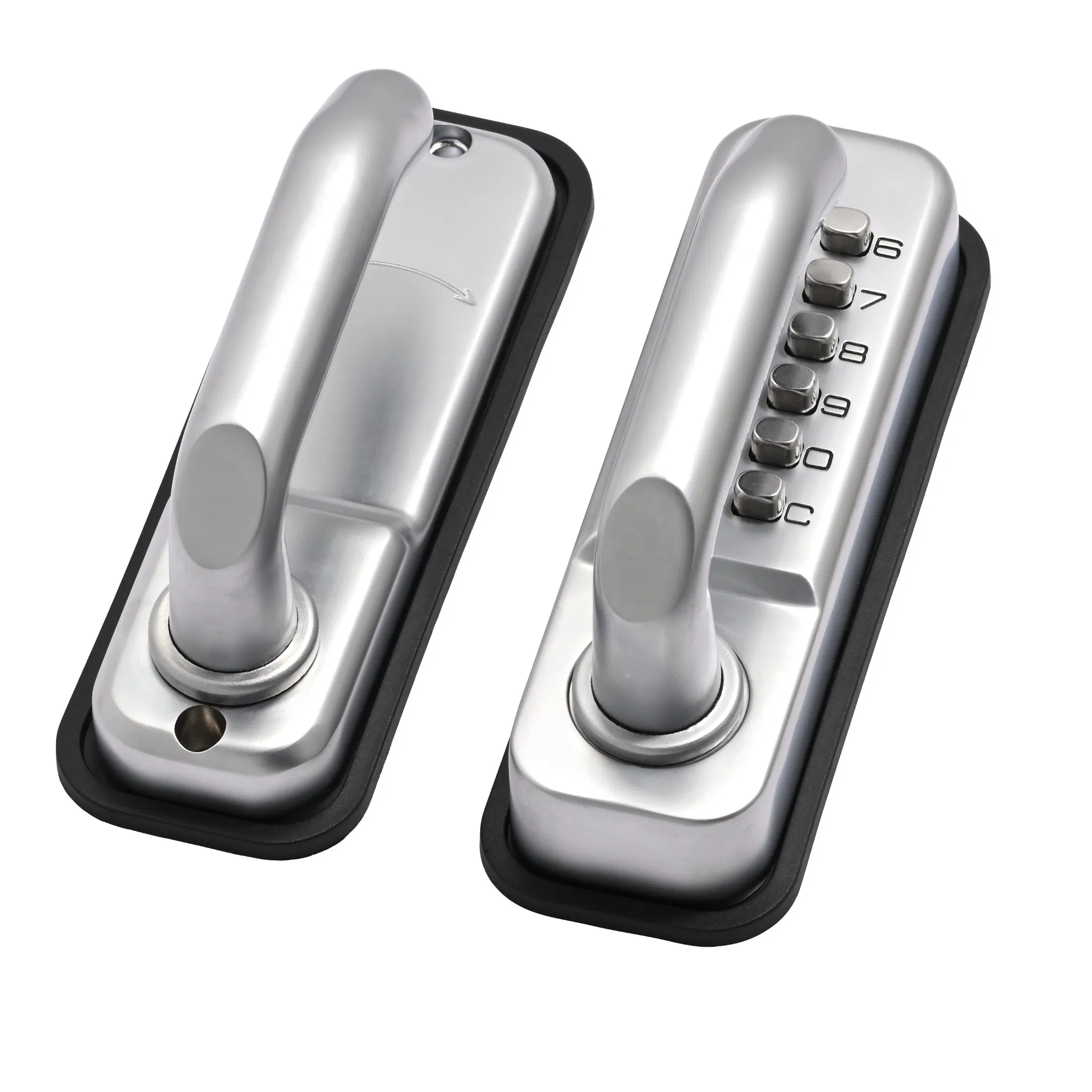 Waterproof Keyless Entry Password Deadbolt Lock Outdoor Mechanical Pasd Door Knob Access Control Safes Push Button