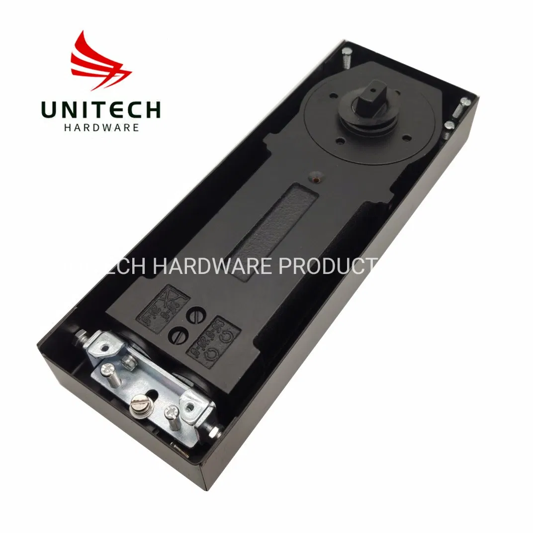 Stainless Steel Hydraulic Double Cylinder Glass Door Hinge Floor Spring Door Closer