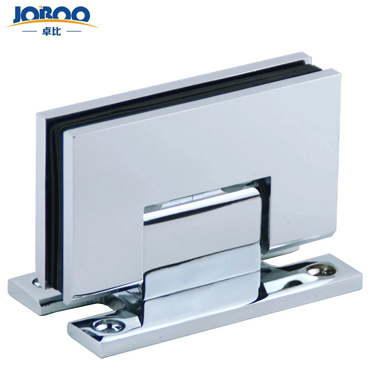 Solid Brass Shower Glass Square Spring Hinge for Heavy Duty
