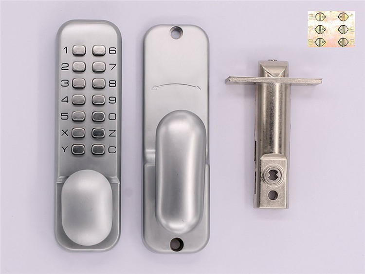 Zinc Alloy Mechanical Dimple Lock Combination Door Lock