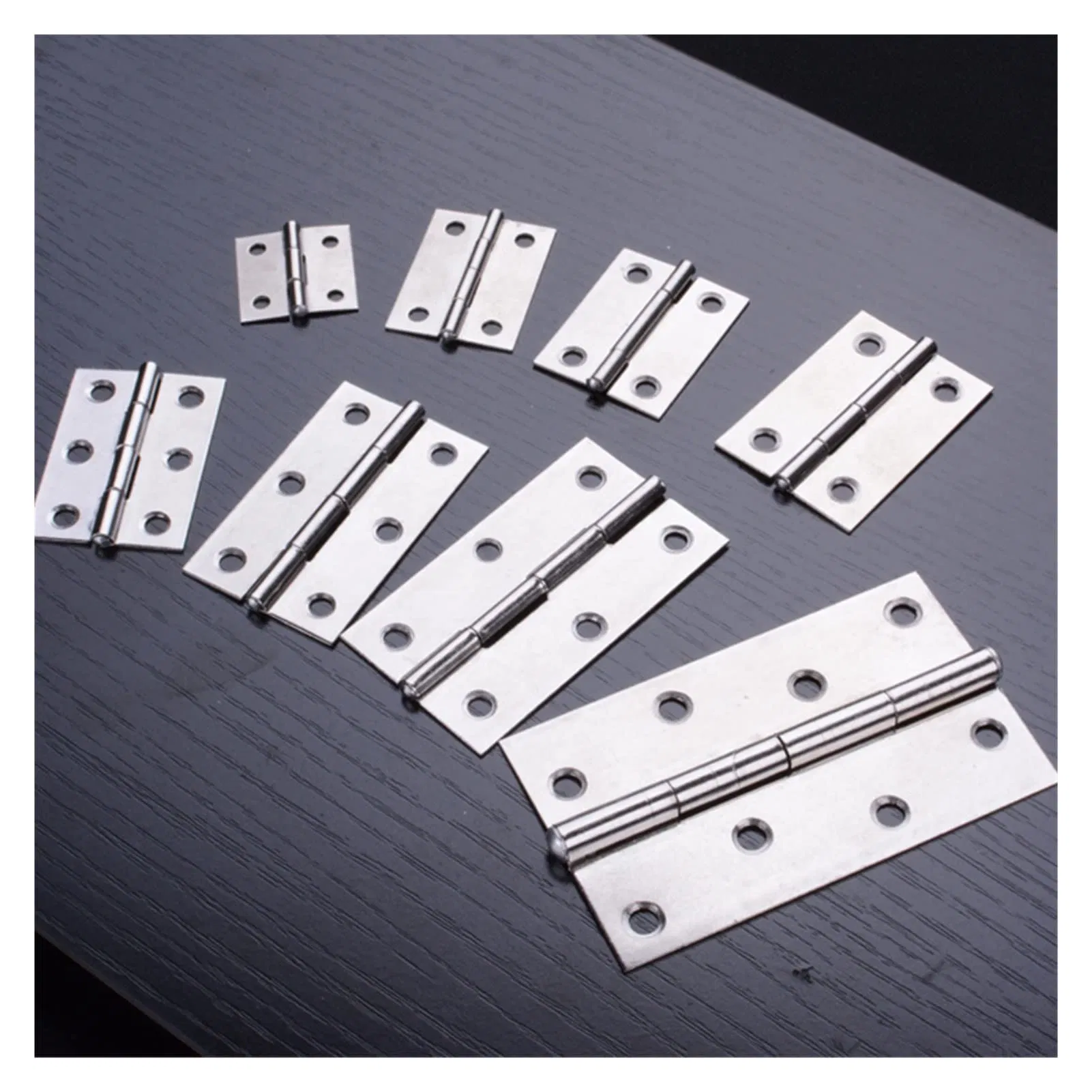 Customized Ss201 304 Iron Metal Polished Spring Door Stainless Steel Hinge for Wooden Door