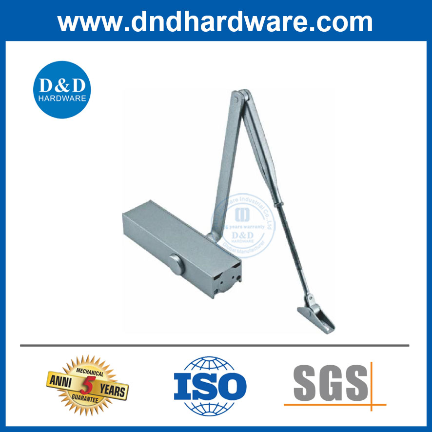 Steel Cover Self Closing Fitting Sliding Surface Mounted Installation Aluminum Alloy Furniture Hardware Hydraulic Strong Spring Fire Exit Door Closer