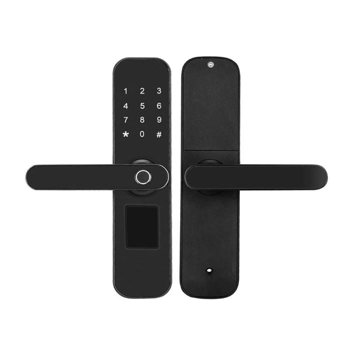 Fingerprint Smart Door Lock with Keypad Handle for Home, Apartment, Office, Front Door, Bedroom, Keyless Entry Door Lock