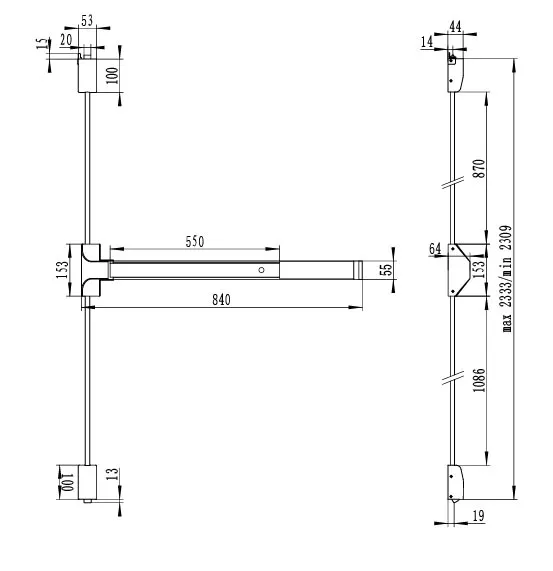 Panic Exit Device Mechanism