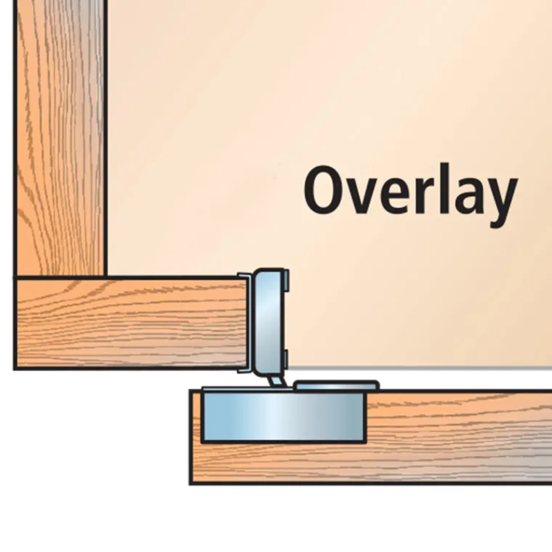 Concealed 3D Soft-Close Ball Bearing Hinge Kits for Face-Frame Cabinet Hinges