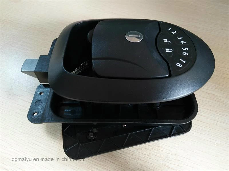 Two Eagles Car Door Lock, Electronic Coded Car Lock with Remote Control, Password Function and Keys for RV, Storage Cabinet, Mechanical Truck and etc.