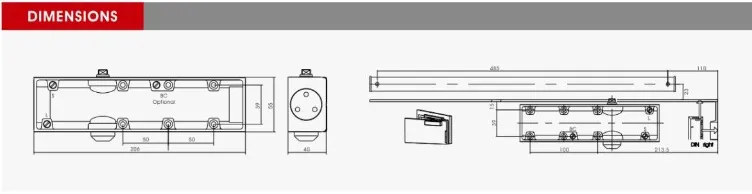 Automatic Door Closer Detail 8