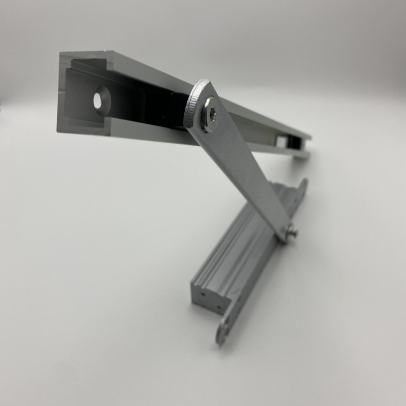 Automatic Mounted Spring Door Closer Aluminium Adjustable Surface Door Closer