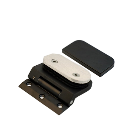Wholesale Russia Hot Sale Aluminum Frameless Swing Glass Door Hinge 8-12 Glass Wall Mount Hardware Hinge Manufacturer