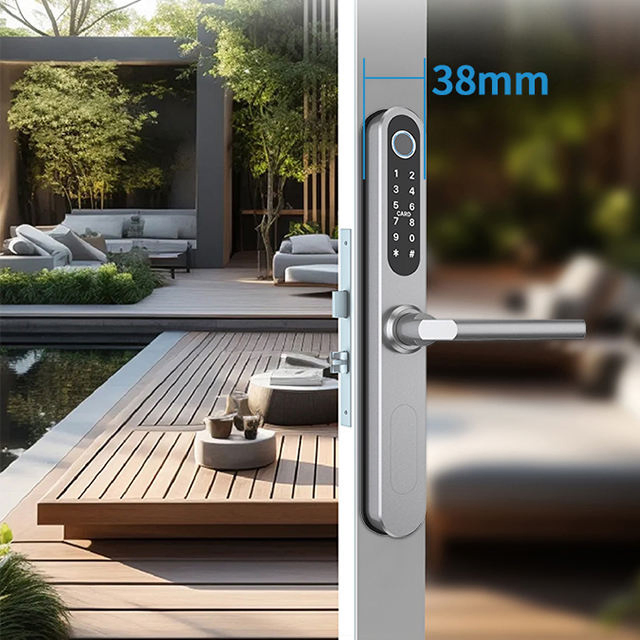 Home Security Keyless Entry Ttlock WiFi Tuya Fingerprint Keypad Smart Touch Digital Pin Code Easy Installation Bluetooth Electronic Security Door Lock