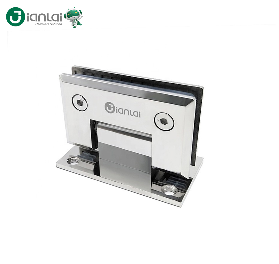 Stainless Steel Sliding Glass Door Fitting Hardware Wall to Glass Shower Hinge