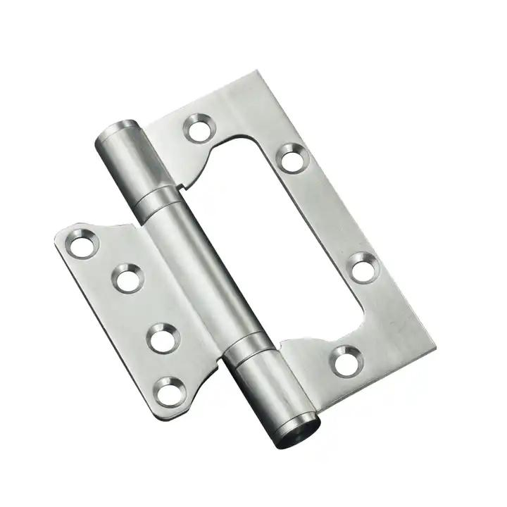 4 Inch Stainless Steel 201 Bedroom Flush Ball Bearing Black Door Hinges for Wooden Door