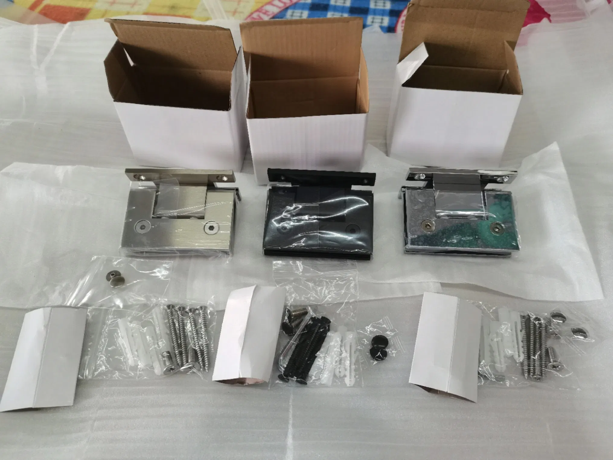 Glass Shower Door Brass Solid Standard Duty H Back Plate Shower Hinge