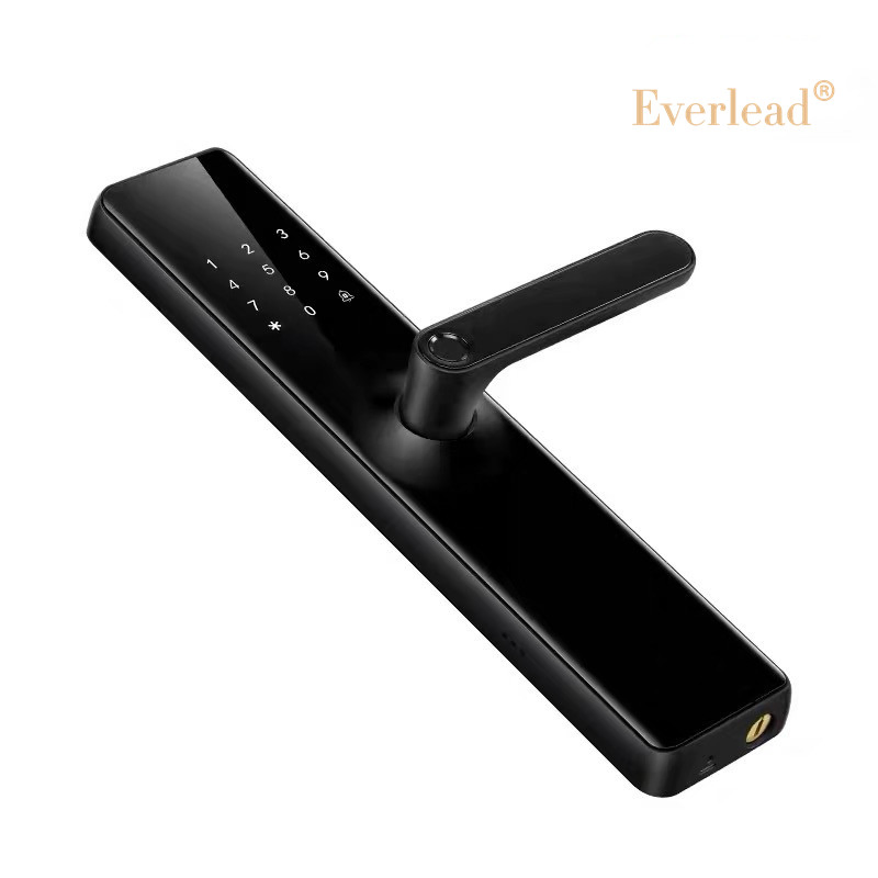 Fingerprint Lock WiFi Touch Screen IC Card Digital Smart Locks with Mechanical Key for Tuya Home Security Smart Door Lock