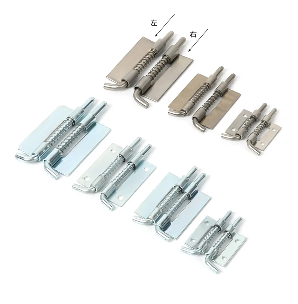 Spring Plunger Latch Hinge