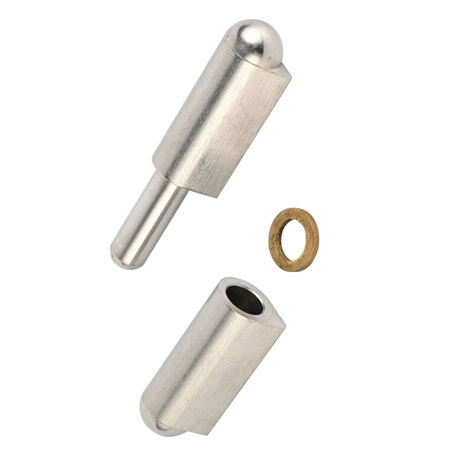 Industrial Style Window Hinge Heavy Duty Door Barrel Welding 180 Degree Iron Aluminium Bullet Stainless Steel Bullet Iron Hinge