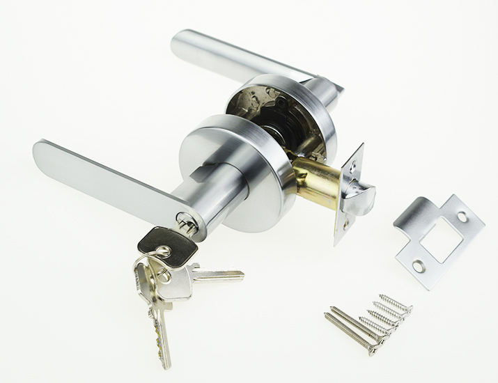 Zinc Alloy Inner Door Handle Mechanical Door Lock for Living Room