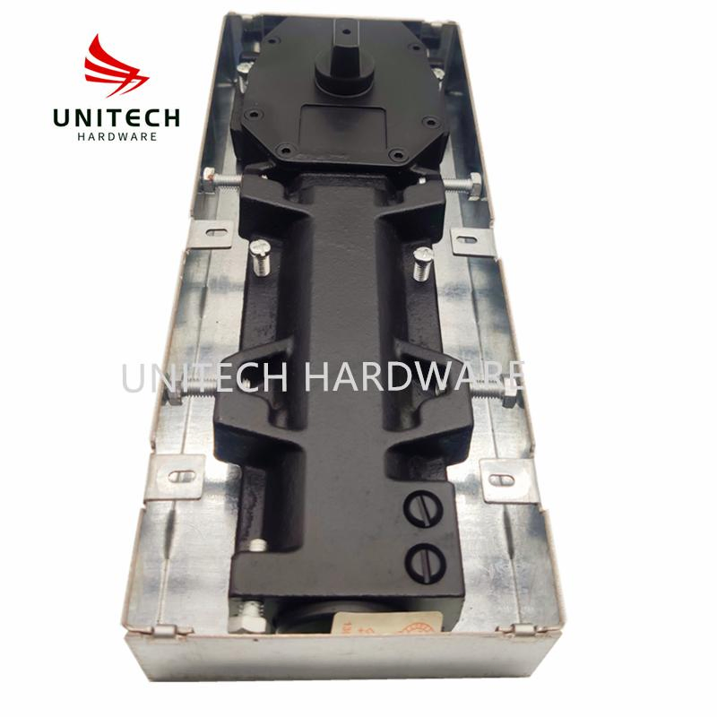 SS304 Hydraulic Glass Door Fitting Floor Spring Door Closer