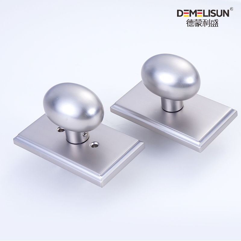 Stainless Steel Interior Door Knobs Modern Mechanical Handle Lock for Interior Doors