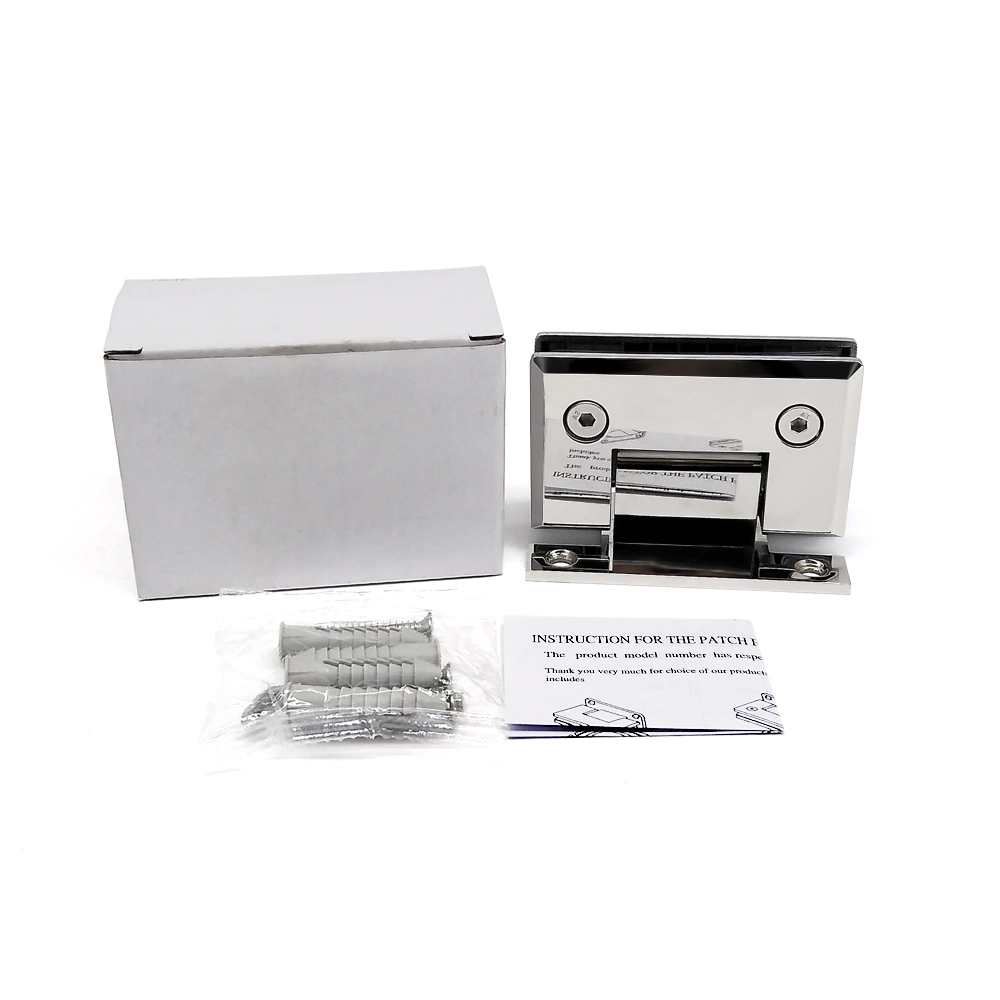 Stainless Steel Glass to Wall Matt Black Glass Door Pivot Shower Hinge