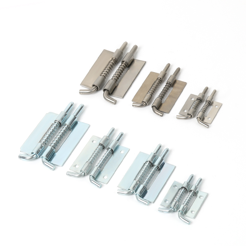 Carbon Steel Spring Plunger Latch Hinge for Switchgear and Cabinet Doors